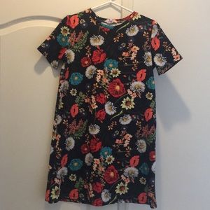 Zara floral patterned dress